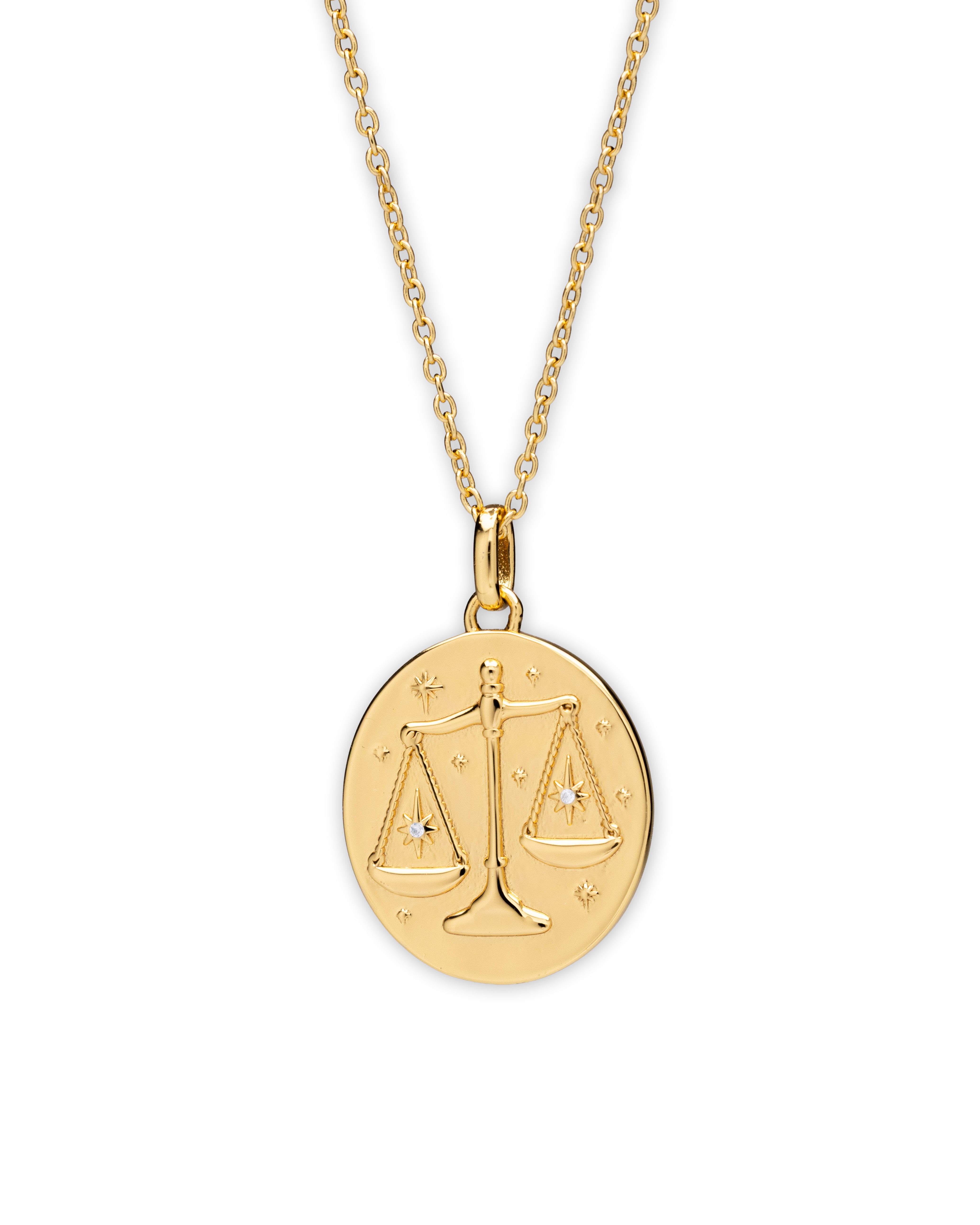 Libra Zodiac Necklace