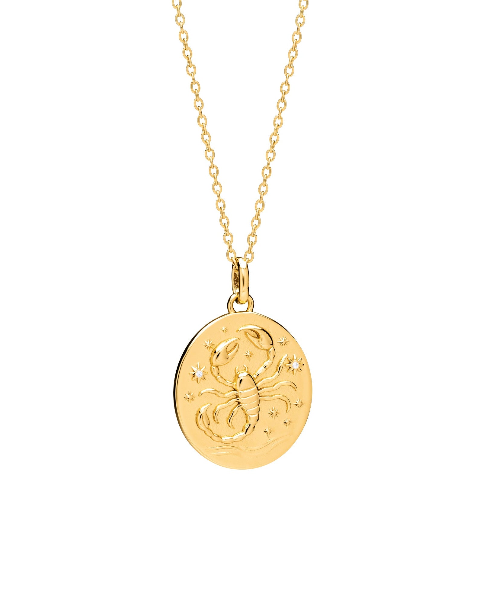 Scorpio Zodiac Necklace