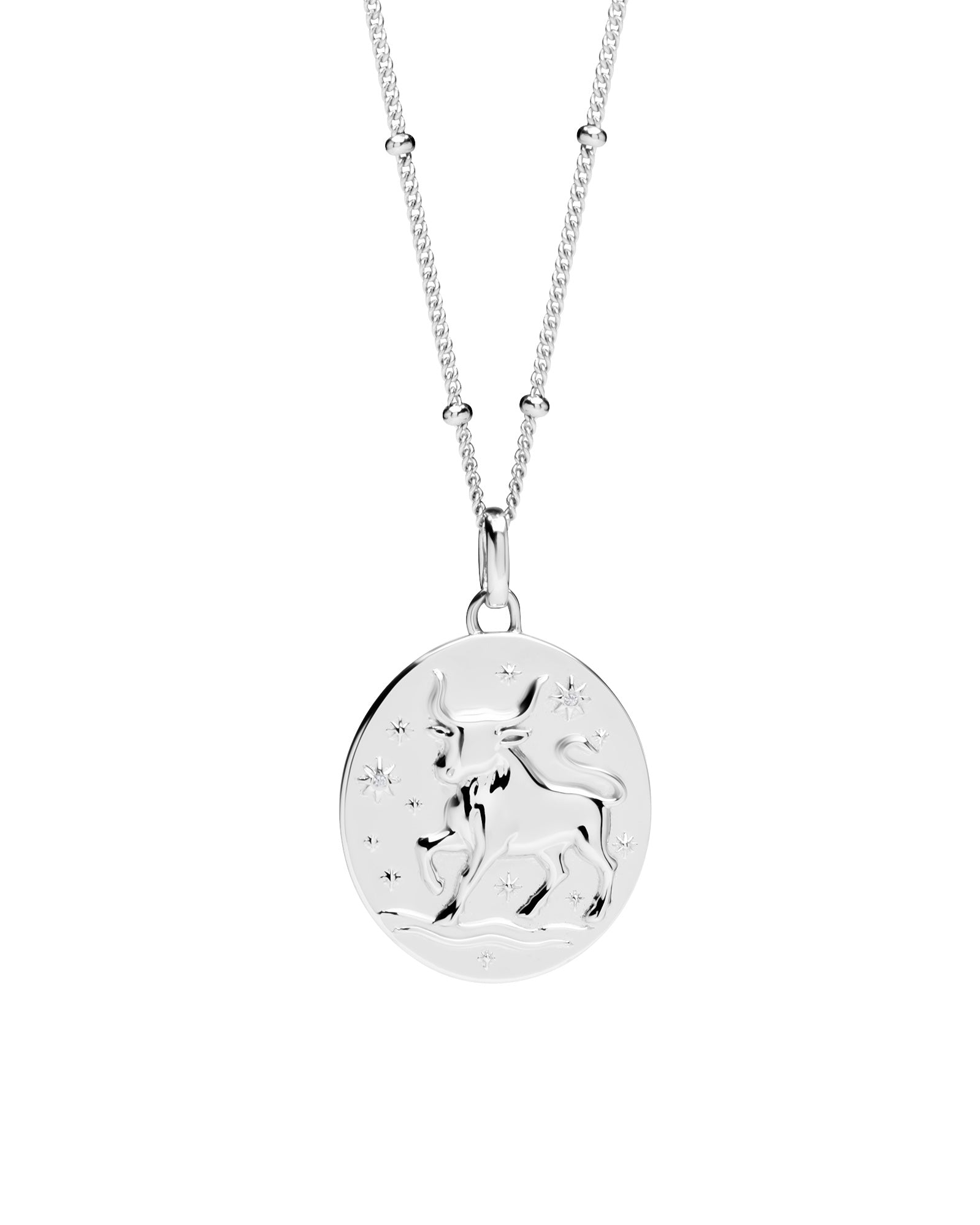 Taurus Zodiac Necklace